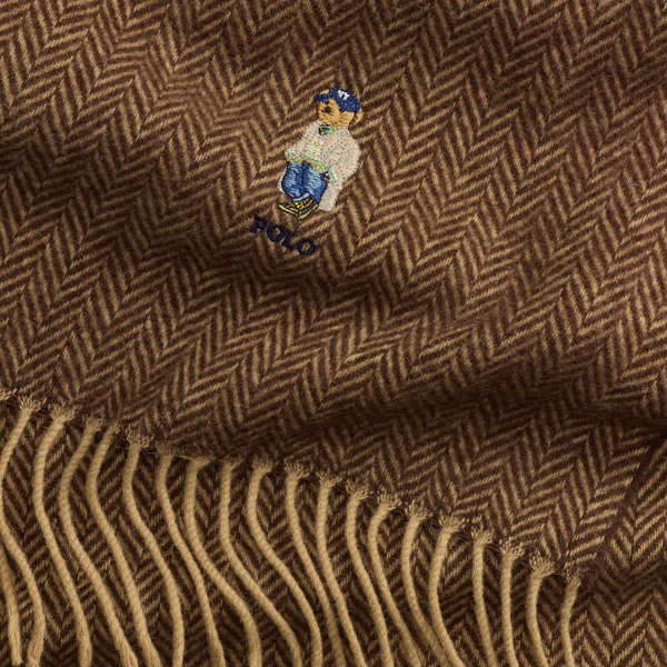 Polo Bear Wool Beanie & Scarf Gift Set