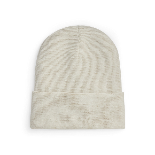 Embroidered Wool-Blend Beanie