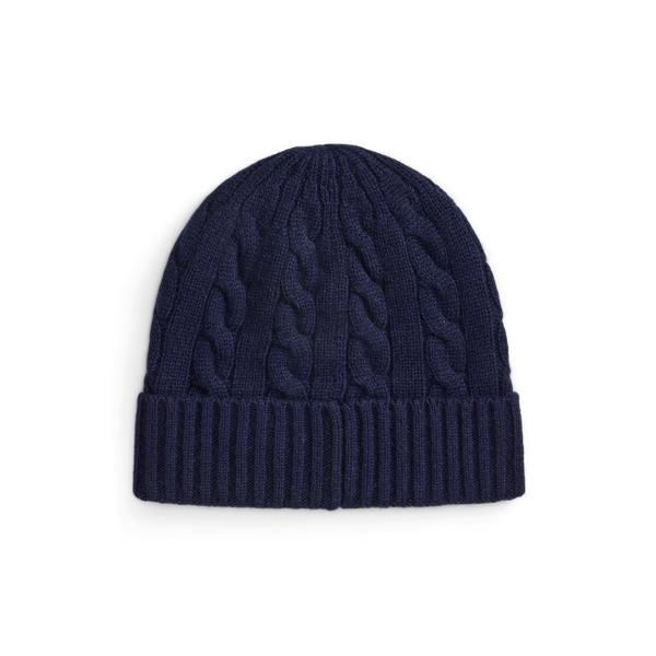 Cable-Knit Wool-Cashmere Beanie