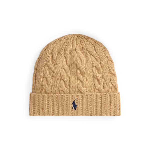 Cable-Knit Wool-Cashmere Beanie