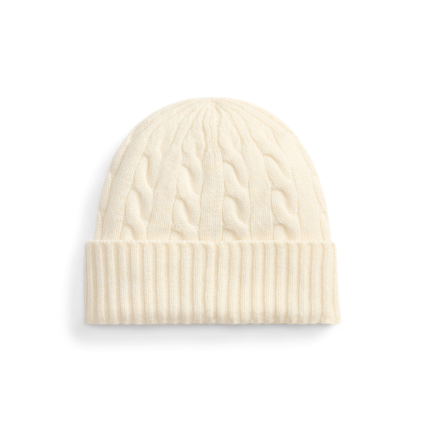 Cable-Knit Wool-Cashmere Beanie