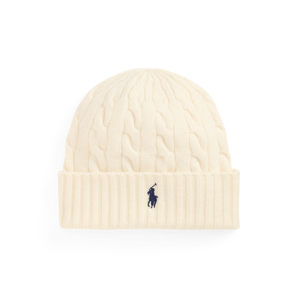 Cable-Knit Wool-Cashmere Beanie