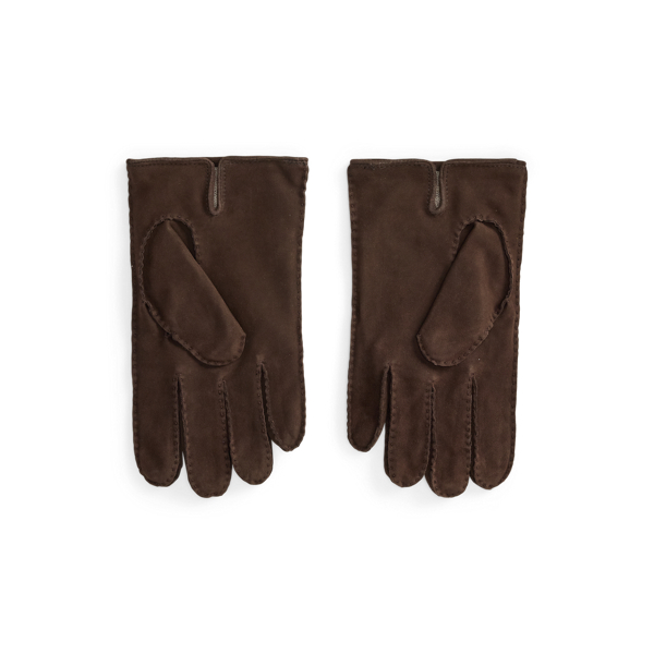 Cashmere-Lined Suede Gloves