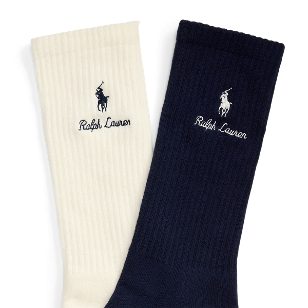 Logo Cotton-Blend Crew Sock 3-Pack
