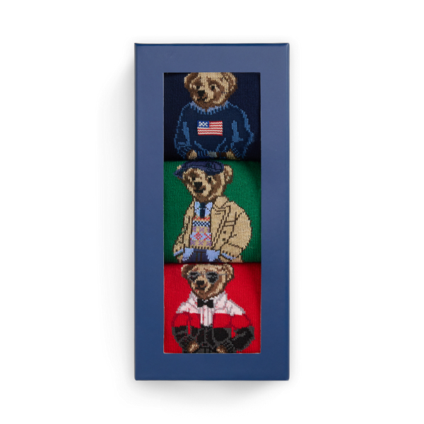 Polo Bear Trouser 3-Sock Gift Set