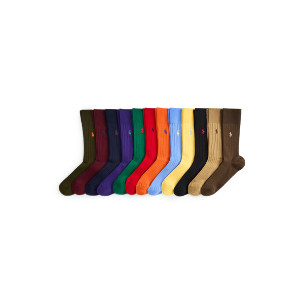 Ribbed Trouser Sock 12-Pack Gift Set