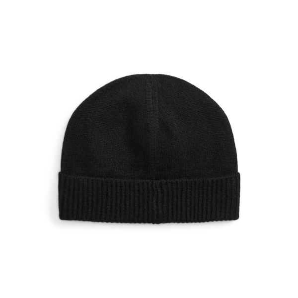Polo Black Wool-Cashmere Beanie Polo Ralph Lauren 2