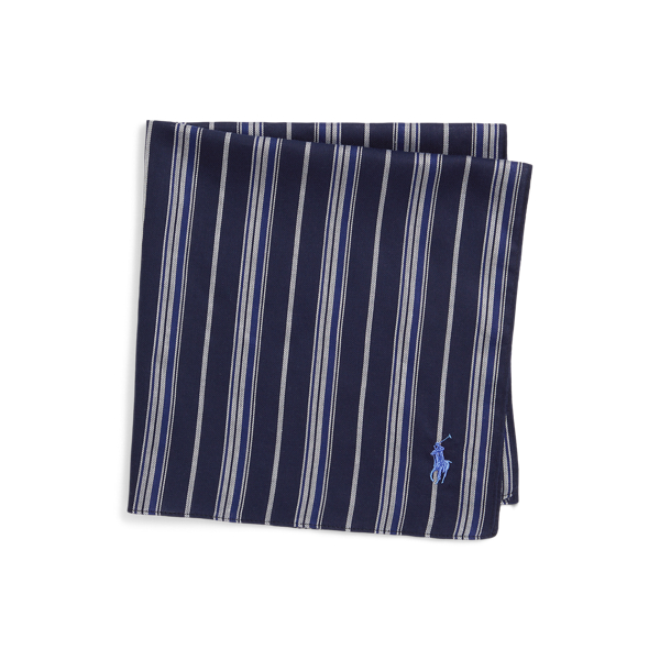 Polo Ralph Lauren ストライプド コットン ハンカチーフ ネイビー 2
