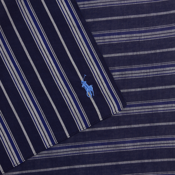 Polo Ralph Lauren ストライプド コットン ハンカチーフ ネイビー 3