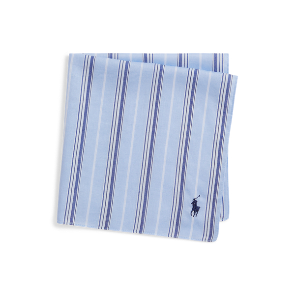 Polo Ralph Lauren ストライプド コットン ハンカチーフ サックス 2