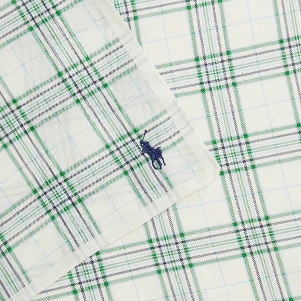 Polo Ralph Lauren グレンチェック コットン ハンカチーフ アイボリー 3