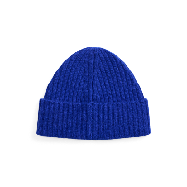 Active Royal Rib-Knit Cashmere Beanie Polo Ralph Lauren 2