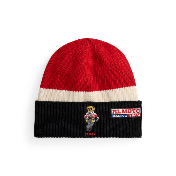 Polo Bear Color-Blocked Beanie