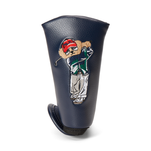 Navy Putter-Golfschlägerhaube mit Polo Bear RLX 1