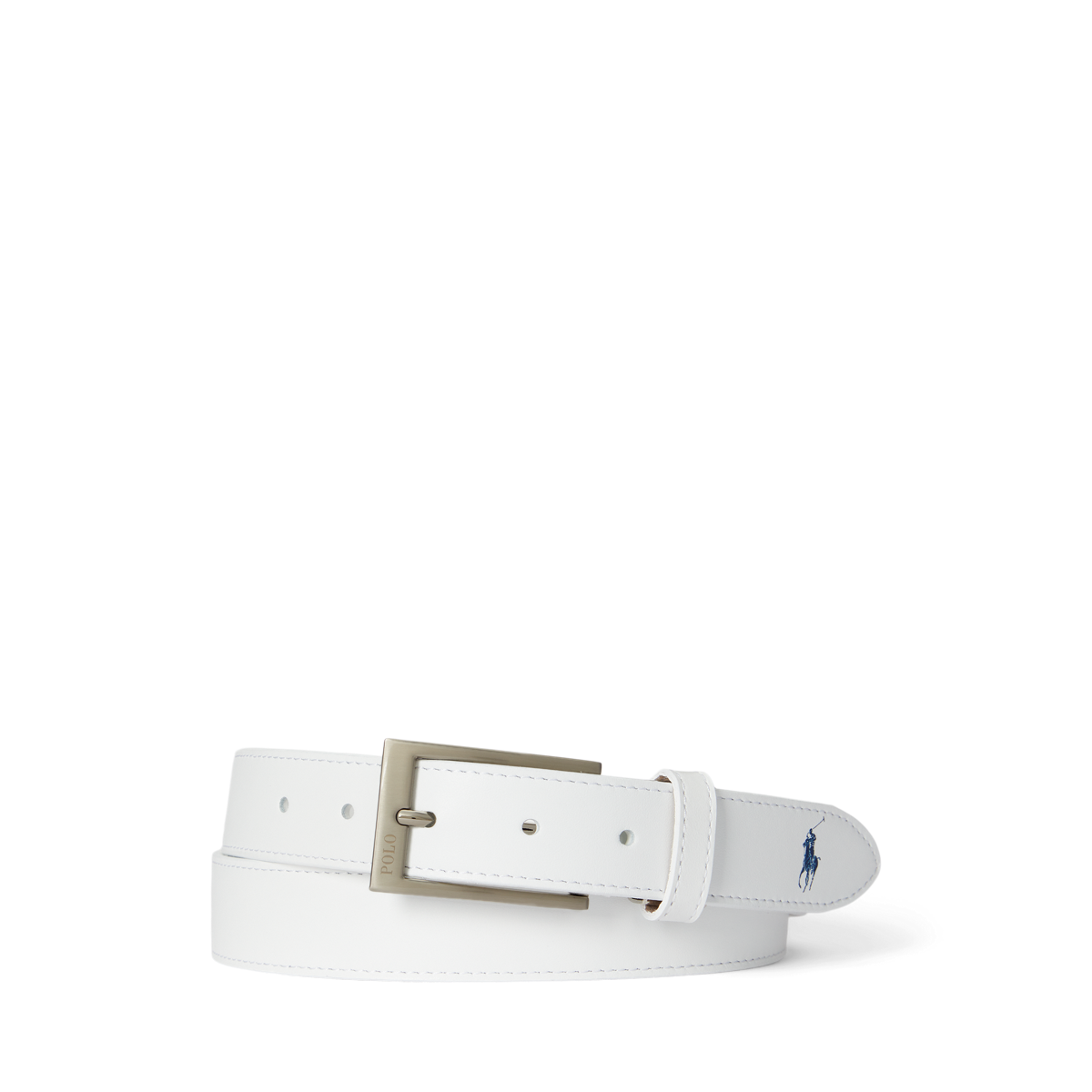 Polo Ralph Lauren シグネチャー ポニー刻印 レザーベルト 全2色 シグネチャー ポニー レザー ベルト | ラルフ ローレン公式