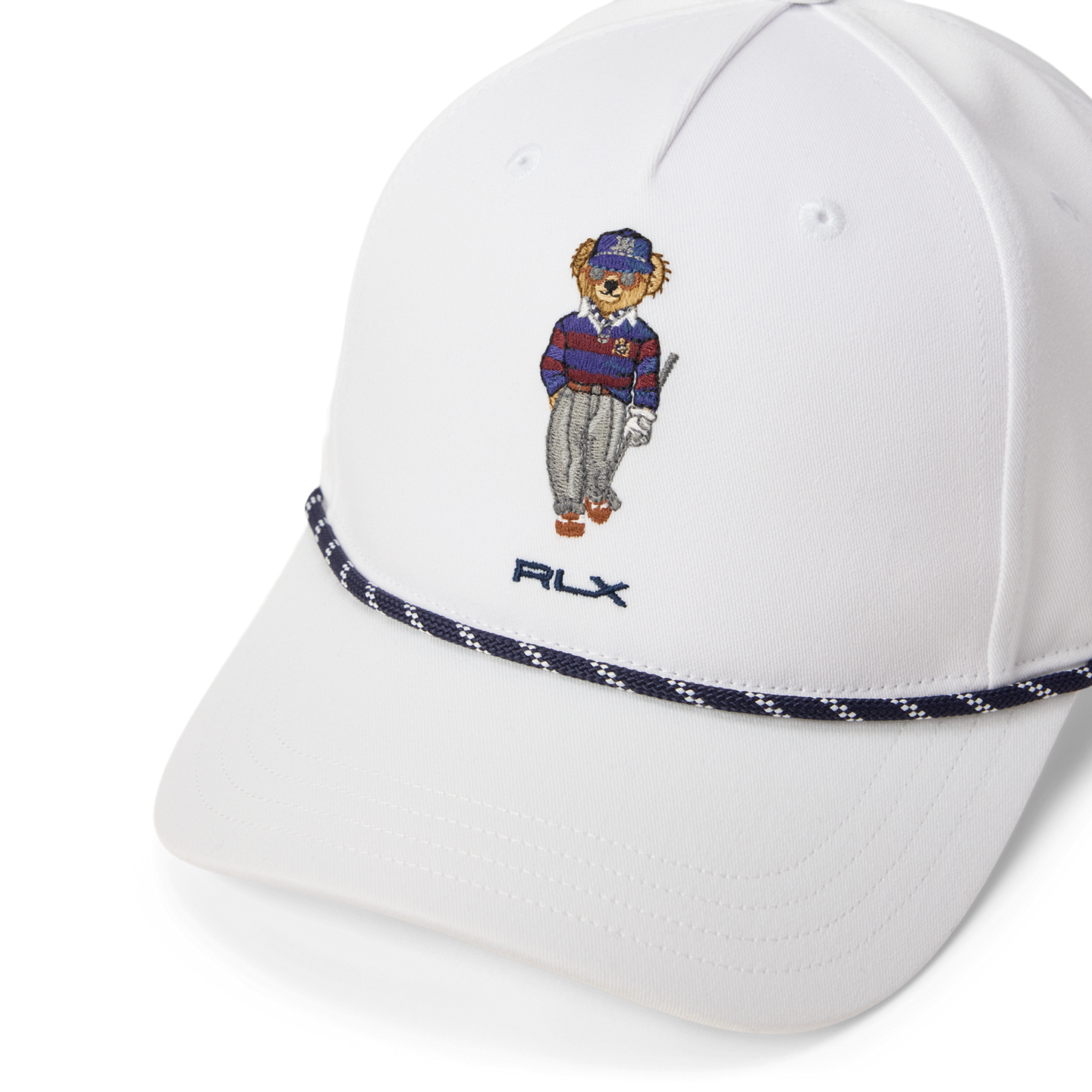 Мужская кепка Ralph Lauren Polo Bear Twill Sports, цвет: Белый — фото 2