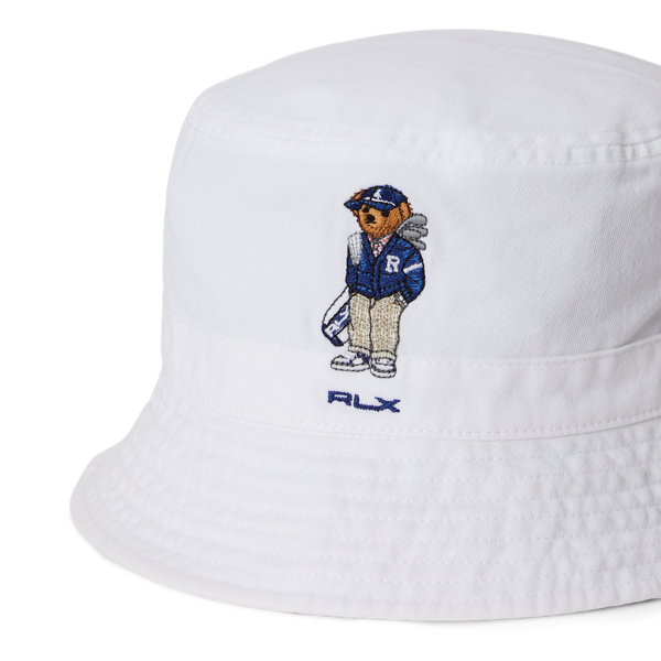 ラルフローレン　ベアブランケット　スタイ　帽子 Polo ベア コットン バケット ハット | ラルフ ローレン公式