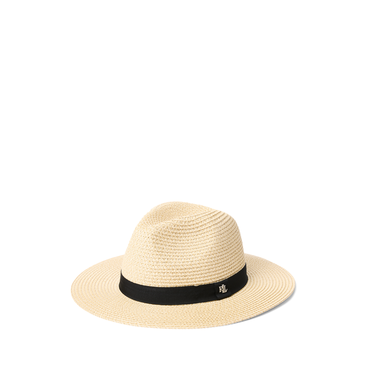 ストローハット RALPH LAUREN Classic Packable Fedora Packable Straw Fedora