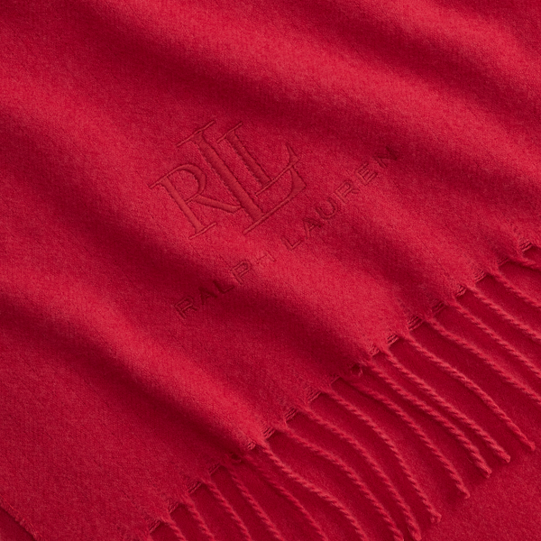 Wool-Cashmere Herringbone Scarf