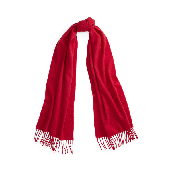 Wool-Cashmere Herringbone Scarf
