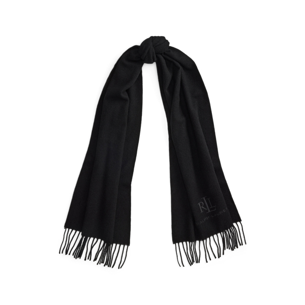 Wool-Cashmere Herringbone Scarf