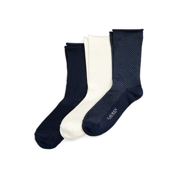 Stretch Roll-Top Sock 3-Pack