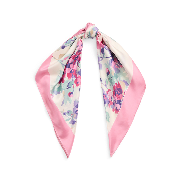 Gebl&uuml;mtes Tuch Brigitte aus Seidentwill Lauren in 1