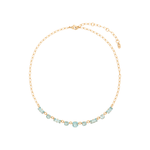 Gold-Tone Stone Necklace