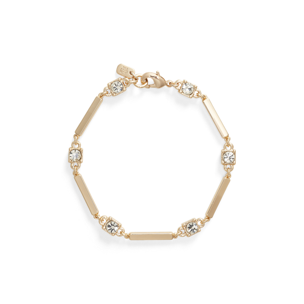 Gold-Tone Crystal Flex Bracelet Lauren 1