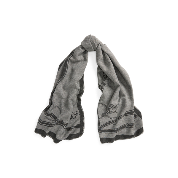 Women s Grey Designer Scarves Ralph Lauren CH