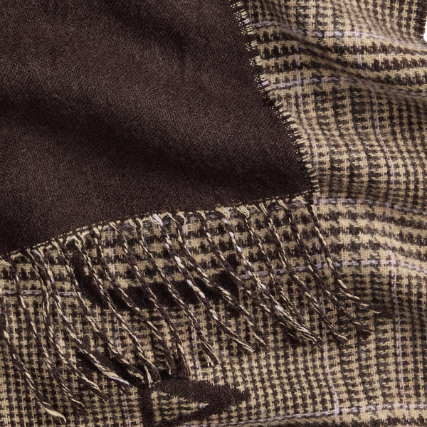 Reversible Logo Jacquard Scarf