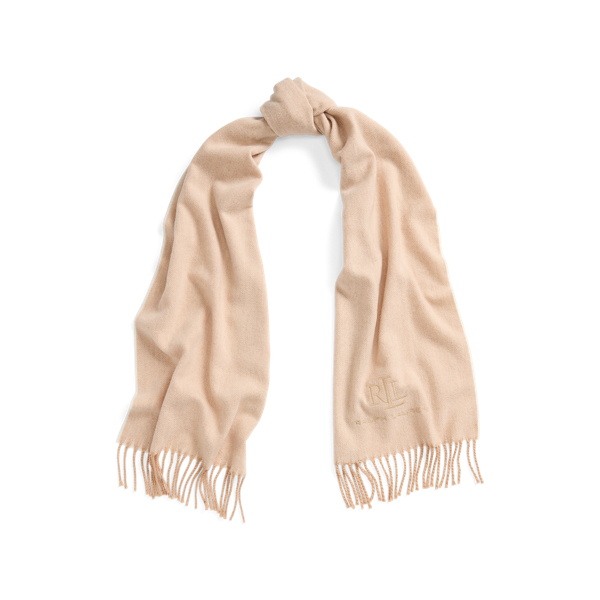 Wool-Cashmere Herringbone Scarf