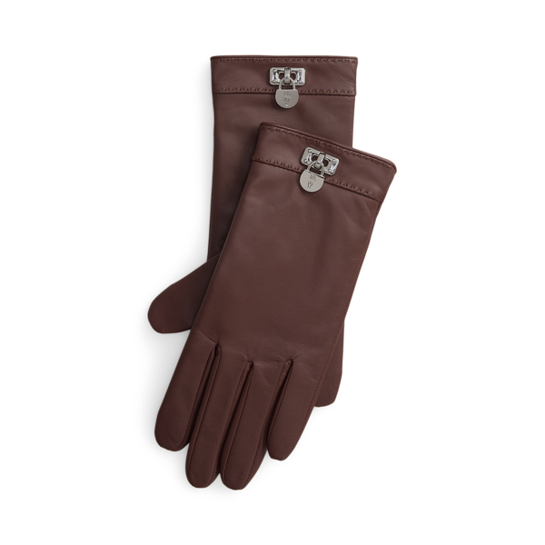 新品 Ralph Lauren レザー 手袋 Leather Gloves Pebbled Leather Gloves