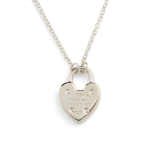 Silver Sterling Silver Heart Pendant Necklace Lauren 2
