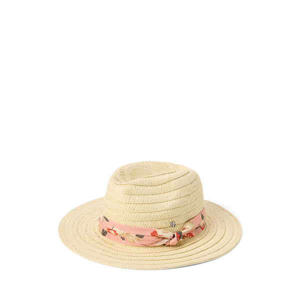 Fedora en paille rangeable Lauren en 1