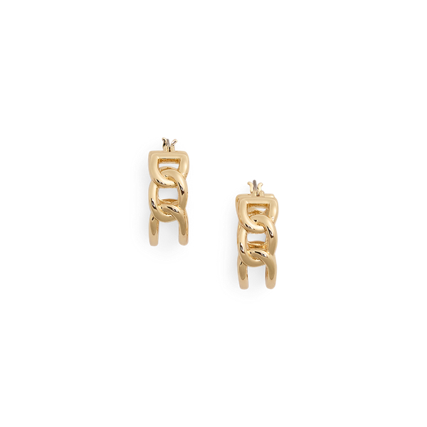 Gold Vergoldete Creolen Lauren 1