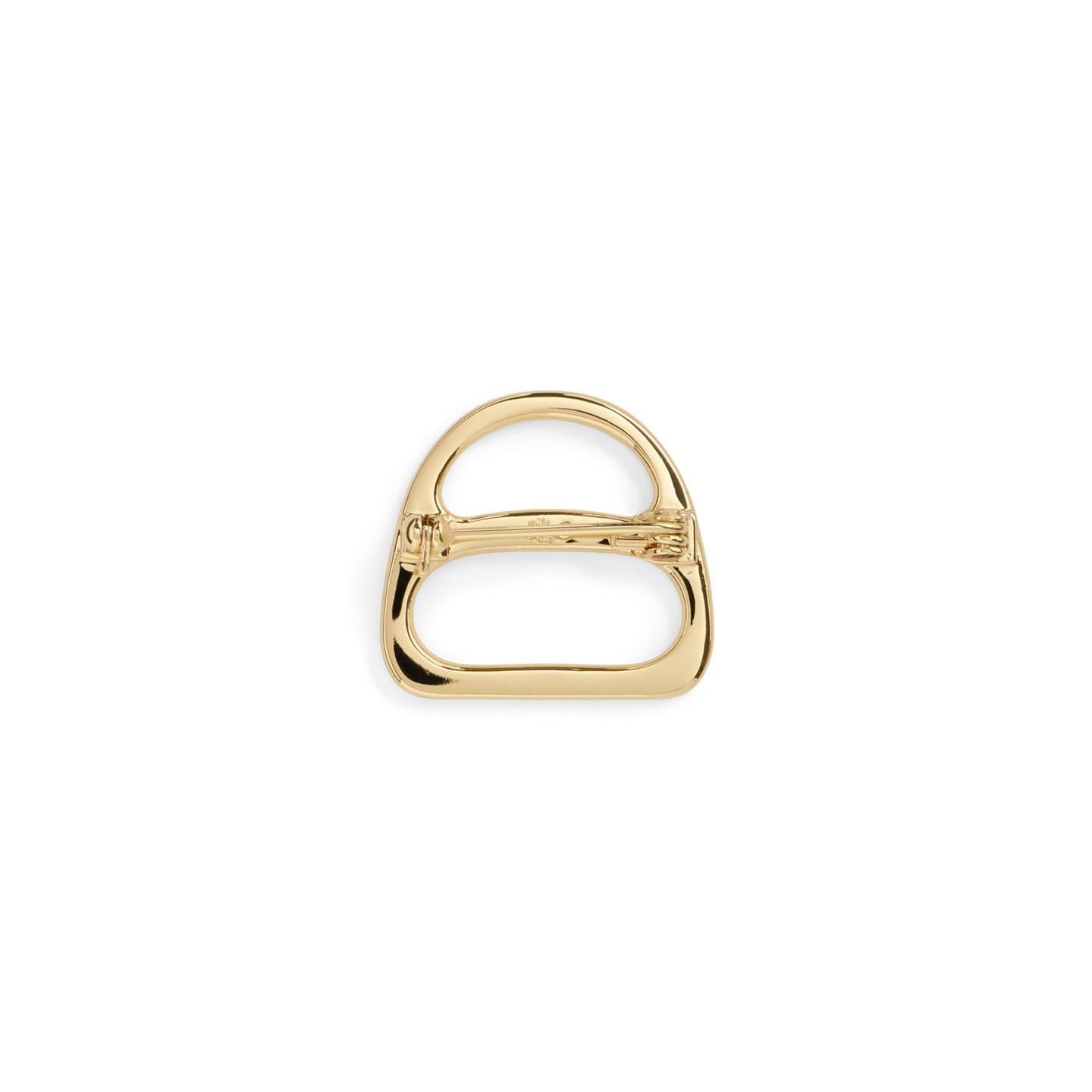 Украшения Ralph Lauren Gold-Plated Equestrian Pin, цвет: Золотой / Синий — фото 1