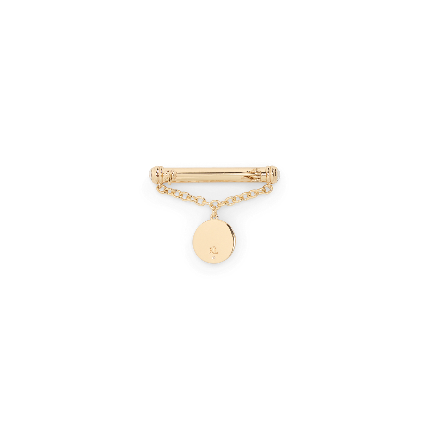 Украшения Ralph Lauren Gold-Plated Crest-Charm Pin, цвет: Двухцветный — фото 1