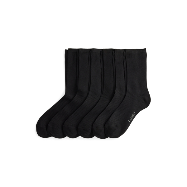 6 pares de calcetines de media ca&ntilde;a