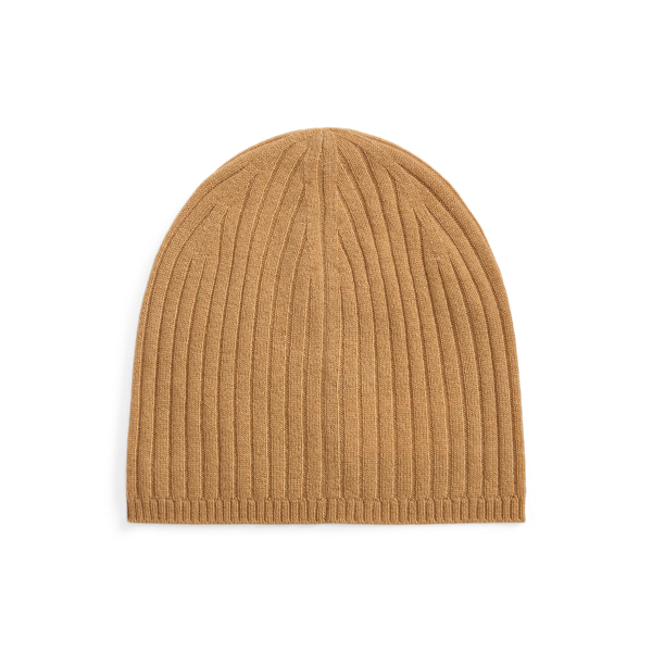 Cashmere Embroidered-Logo Beanie