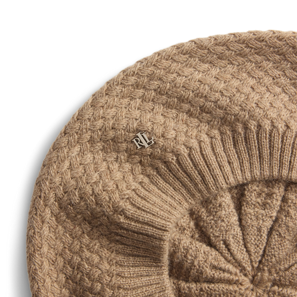 Basket-Knit Beret