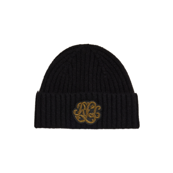 Gorro em malha canelada com metais preciosos Lauren em 1