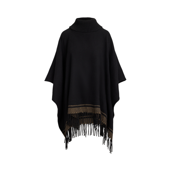 ツートーン ヘリンボーン タートルネック Ruana | ラルフ ローレン公式