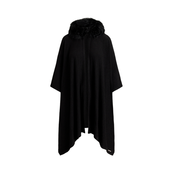 フェイクファートリム ニット Ruana | ラルフ ローレン公式オンライン