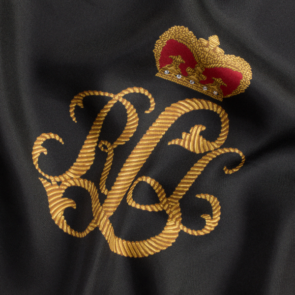 Logo Silk Square Scarf