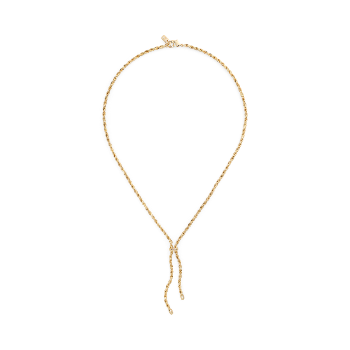 【Ralph Lauren】キュービックジルコニア ラリアット ネックレス シルバープレーテッド キュービック ジルコニア ネックレス