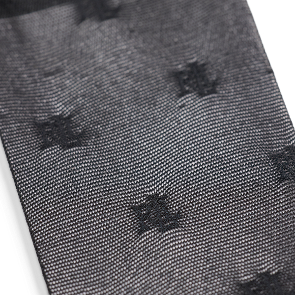 Black Logo Mesh Trouser Sock 4-Pack Lauren 2