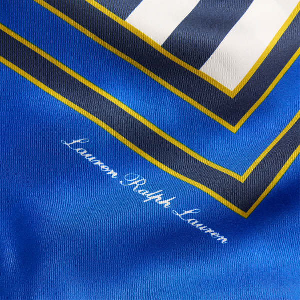 Gestreiftes Seidentuch Lauren in Kreuzfahrt-Royal 3