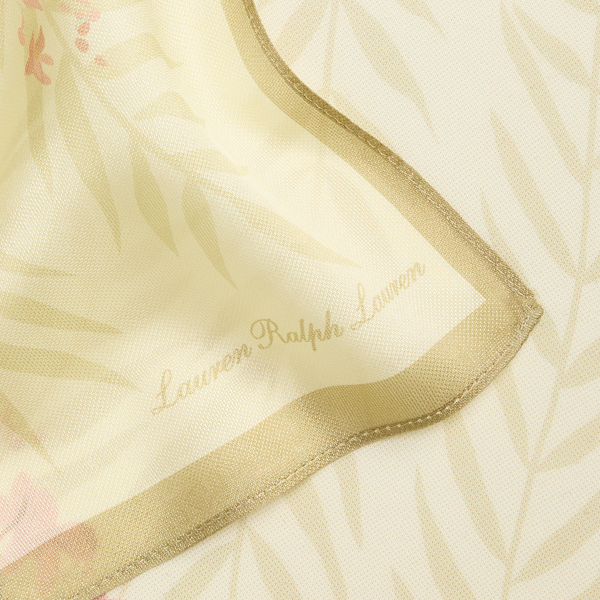 Floral Silk Scarf