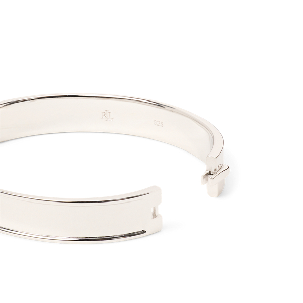 Silver Custom Sterling Silver Bangle Lauren 2